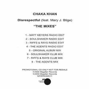 Chaka Khan Feat. Mary J. Blige - Disrespectful (The Mixes) album