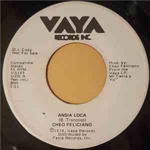 Cheo Feliciano - Ansia Loca / Por Mas Que Viva album