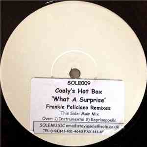 Cooly's Hot Box - What A Surprise (Frankie Feliciano Remixes) album