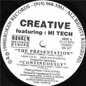 Creative  Featuring Hi Tech - The Presentation album