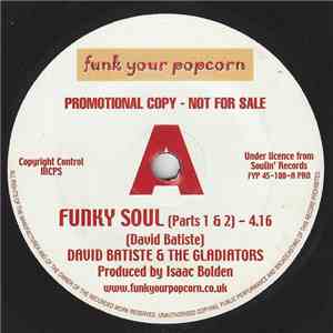 David Batiste & The Gladiators - Funky Soul album