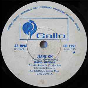 David Dundas - Jeans On / Sleepy Serena album