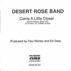Desert Rose Band - Come A Little Closer album