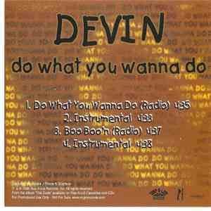 Devin - Do What You Wanna Do / Boo Boo'n album
