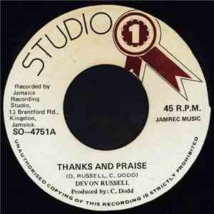 Devon Russell - Thanks And Praise album