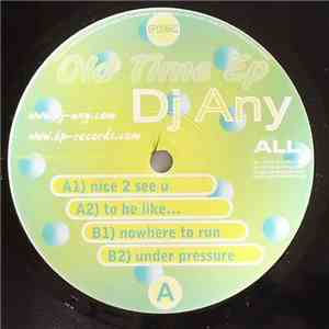 DJ Any - Old Time EP album