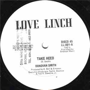 Donovan Smith  / Michael Prophet - Take Heed / Struggle album