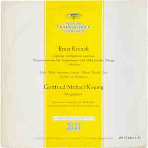 Ernst Krenek / Gottfried Michael Koenig - "Spiritus Intelligentiae Sanctus" / Klangfiguren album