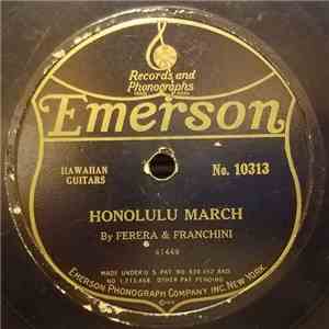 Ferera And Franchini, Hawaiian Trio - Honolulu March / Isle Of Paradise album