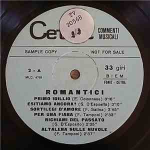 Franco Tamponi - Romantici album