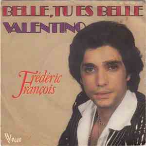 Frédéric François - Belle, Tu Es Belle / Valentino album