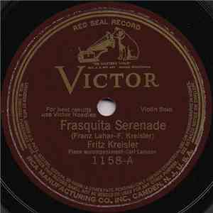 Fritz Kreisler - Frasquita Serenade / Kreisler Serenade album