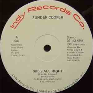 Funder Cooper - She's All Right album