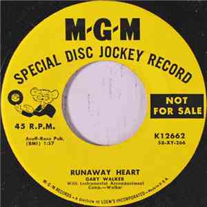 Gary Walker  - Runaway Heart / Pretty Patty album