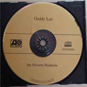 Geddy Lee - My Favorite Headache album