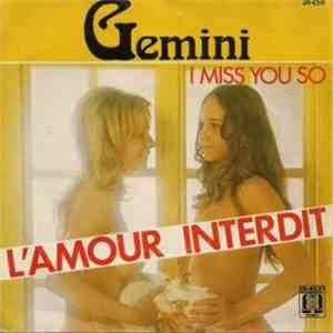 Gemini  - L'Amour Interdit album