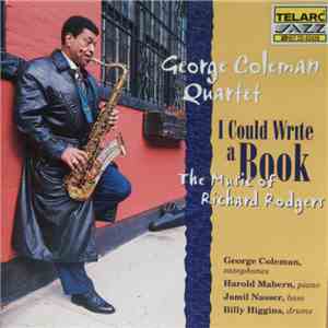 George Coleman Quartet - I Could Write A Book - The Music Of Richard Rodgers album