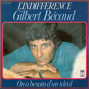 Gilbert Bécaud - L'indifference album