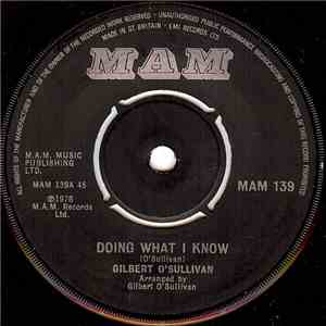 Gilbert O'Sullivan - Doing What I Know album
