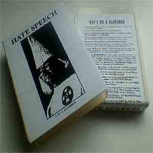 HATE SPEECH - I Am A Klansman album