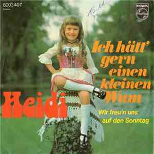 Heidi  - Ich Hätt' Gern Einen Kleinen Wum album