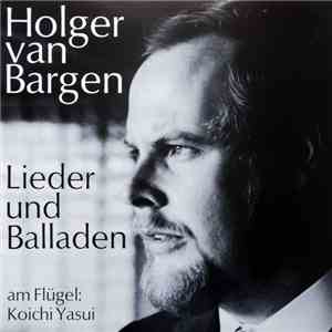 Holger Van Bargen - Lieder Und Balladen album