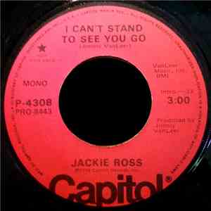 Jackie Ross - I Can't Stand To See You Go album