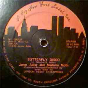 James Adler And Madame Moth - Butterfly Disco album