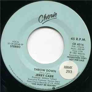 Jerry Carr - Throw Down album