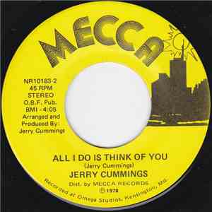 Jerry Cummings - All I Do Is Think Of You album