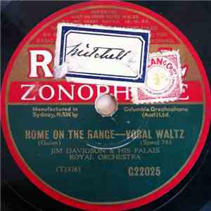 Jim Davidson & His Palais Royal Orchestra - Home On The Range / Yodel-O-De-Ay! album