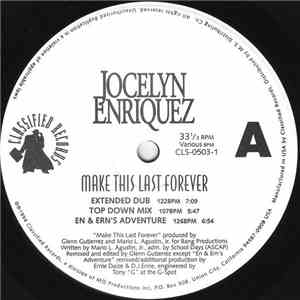 Jocelyn Enriquez - Make This Last Forever album