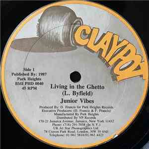 Junior Vibes - Living In The Ghetto / Sweet Jamaica album