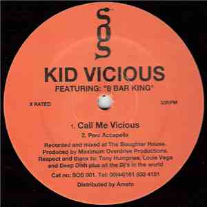 Kid Vicious  - Call Me Vicious / Dig It album