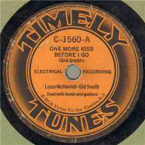 Louis McDaniel - Gid Smith - One More Kiss Before I Go / My Father Doesn't Love Me album
