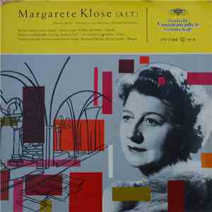 Margarete Klose - Margarete Klose (Alt) album