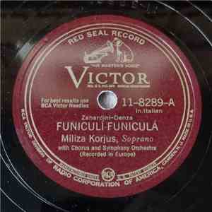 Miliza Korjus - Funiculi-Funicula / La Danza album