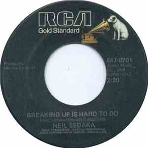 Neil Sedaka - Breaking Up Is Hard To Do / Next Door To An Angel album