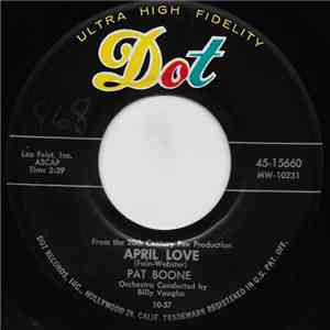 Pat Boone - April Love album