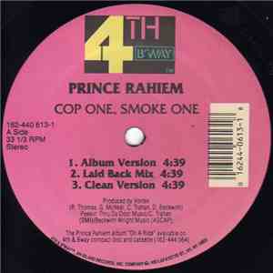 Prince Rahiem - Cop One, Smoke One / Hydraulic album