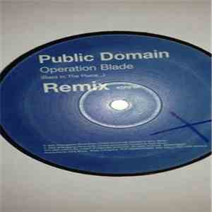 Public Domain - Operation Blade (Bass In The Place...) (Remix) album