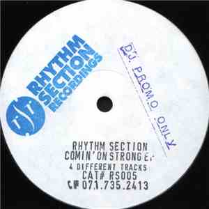 Rhythm Section  - Comin' On Strong EP album