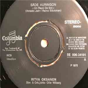 Ritva Oksanen - Säde Auringon / Monsieur Dupont album