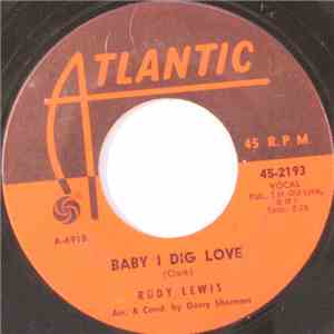 Rudy Lewis - Baby I Dig Love / I've Loved You So Long album