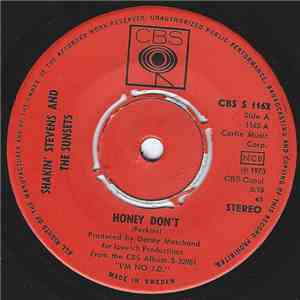 Shakin' Stevens And The Sunsets - Honey Don't/That Is Rock And Roll album