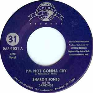 Sharon Jones & The Dap-Kings - I'm Not Gonna Cry / Money Don't Make The Man album