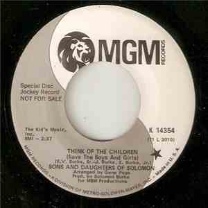 Sons And Daughters Of Solomon - Think Of The Children (Save The Boys And Girls) album