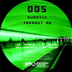 Subotic - Teksoul EP album