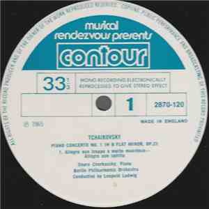 Tchaikovsky Piano Shura Cherkassky, Berlin Philharmonic Orchestra Conducted By Leopold Ludwig - Piano Concerto No.1 album