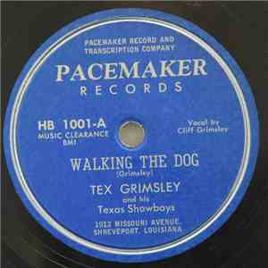 Tex Grimsley - Walking The Dog / Teardrops album